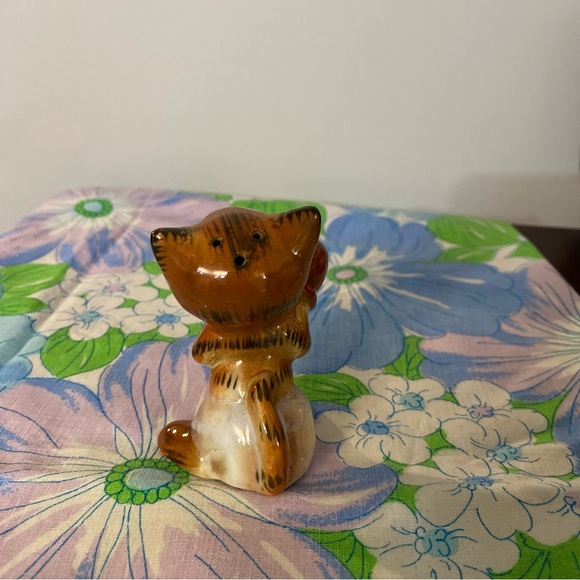 Vintage Boxing kitty cat Salt & Pepper shaker singleton rare hard to find - Picture 6 of 9